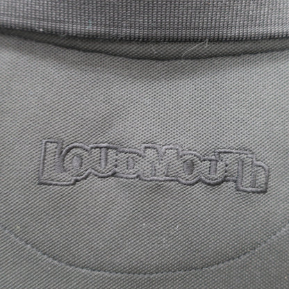 LOUDMOUTH(ラウドマウス) ポロシャツ 黒 レディース L A