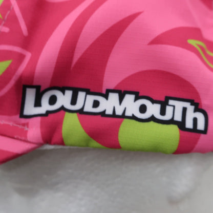 LOUDMOUTH(ラウドマウス) キャップ ピンク総柄 レディース フリーサイズ A