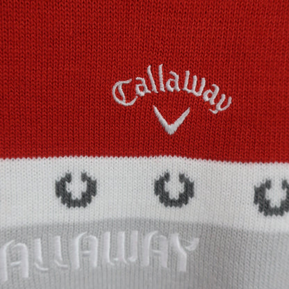 Callaway(キャロウェイ) ニットベスト オレンジ レディース S C21219201 N
