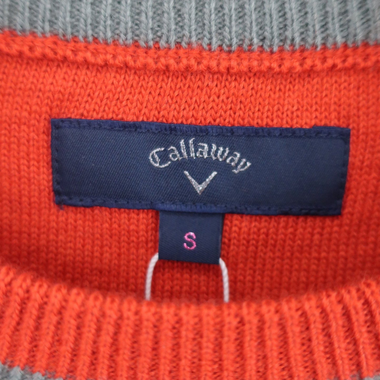 Callaway(キャロウェイ) ニットベスト オレンジ レディース S C21219201 N