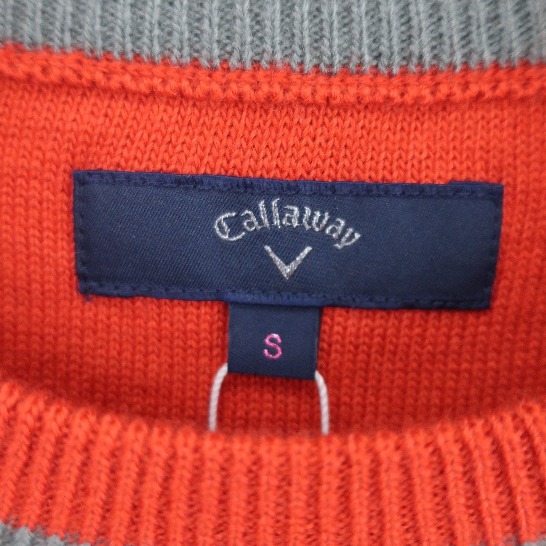 Callaway(キャロウェイ) ニットベスト オレンジ レディース S C21219201 N