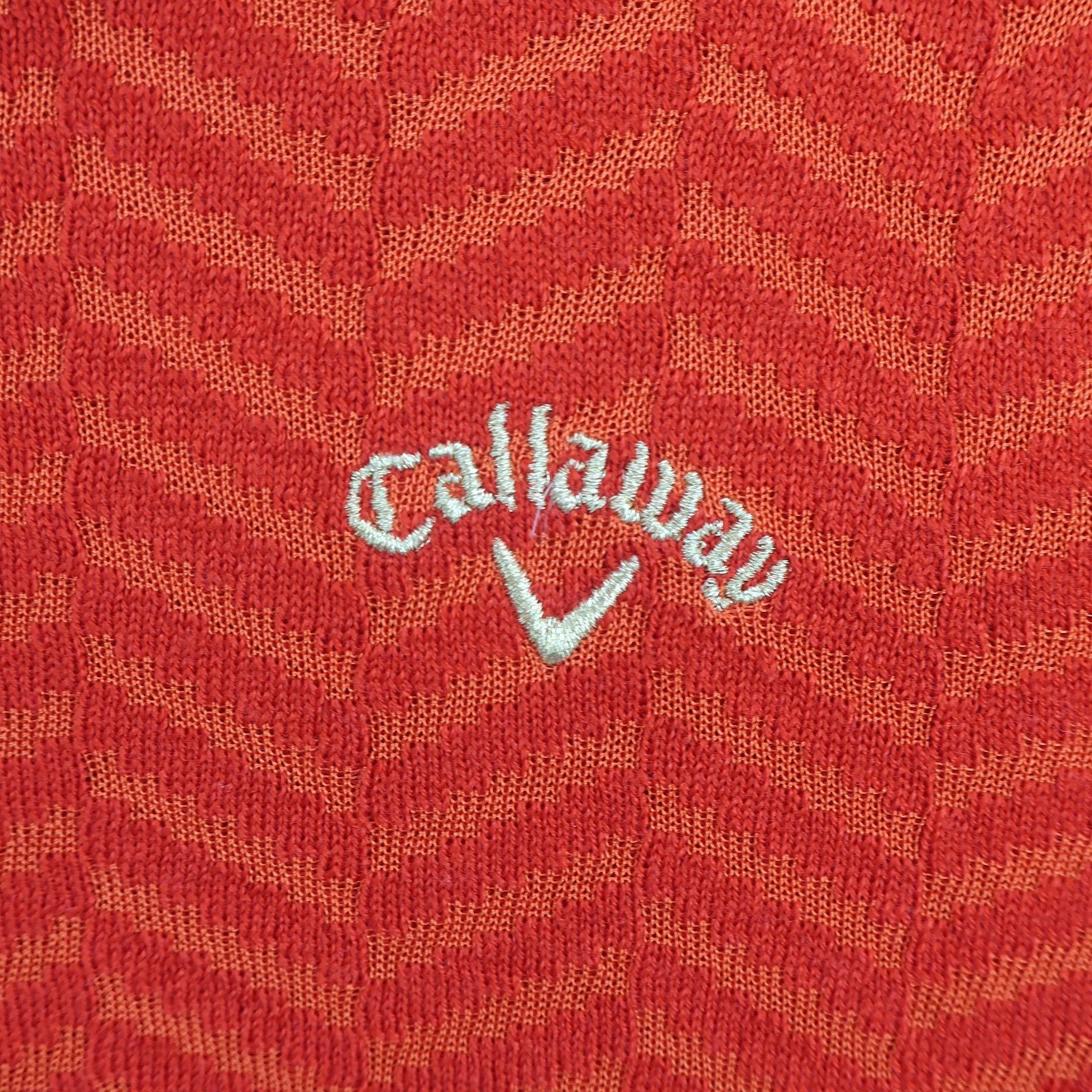 Callaway(キャロウェイ) ハイネックニットシャツ 赤 レディース S 241-9260809 N