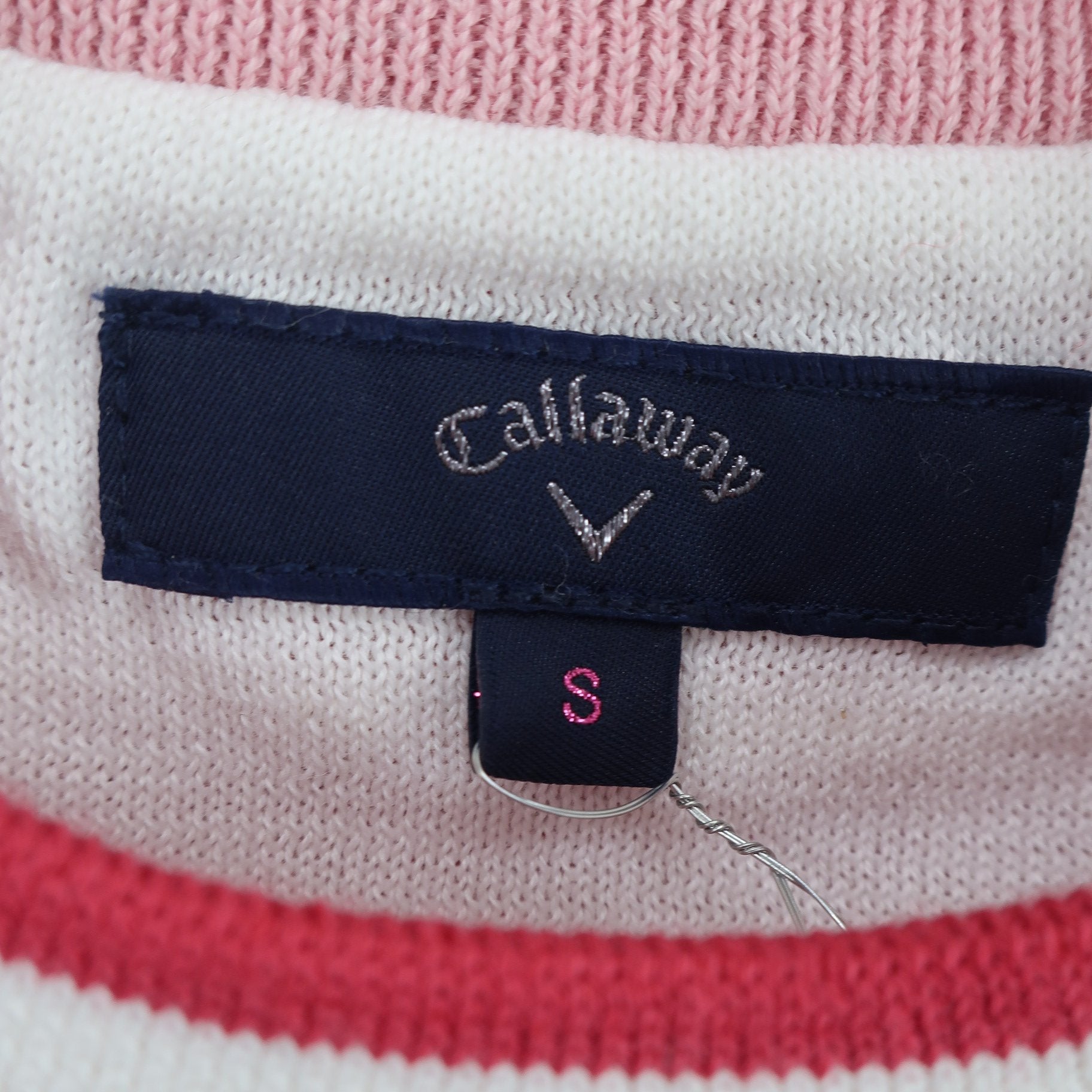 Callaway(キャロウェイ) ニットベスト ピンク レディース S C22119200 A