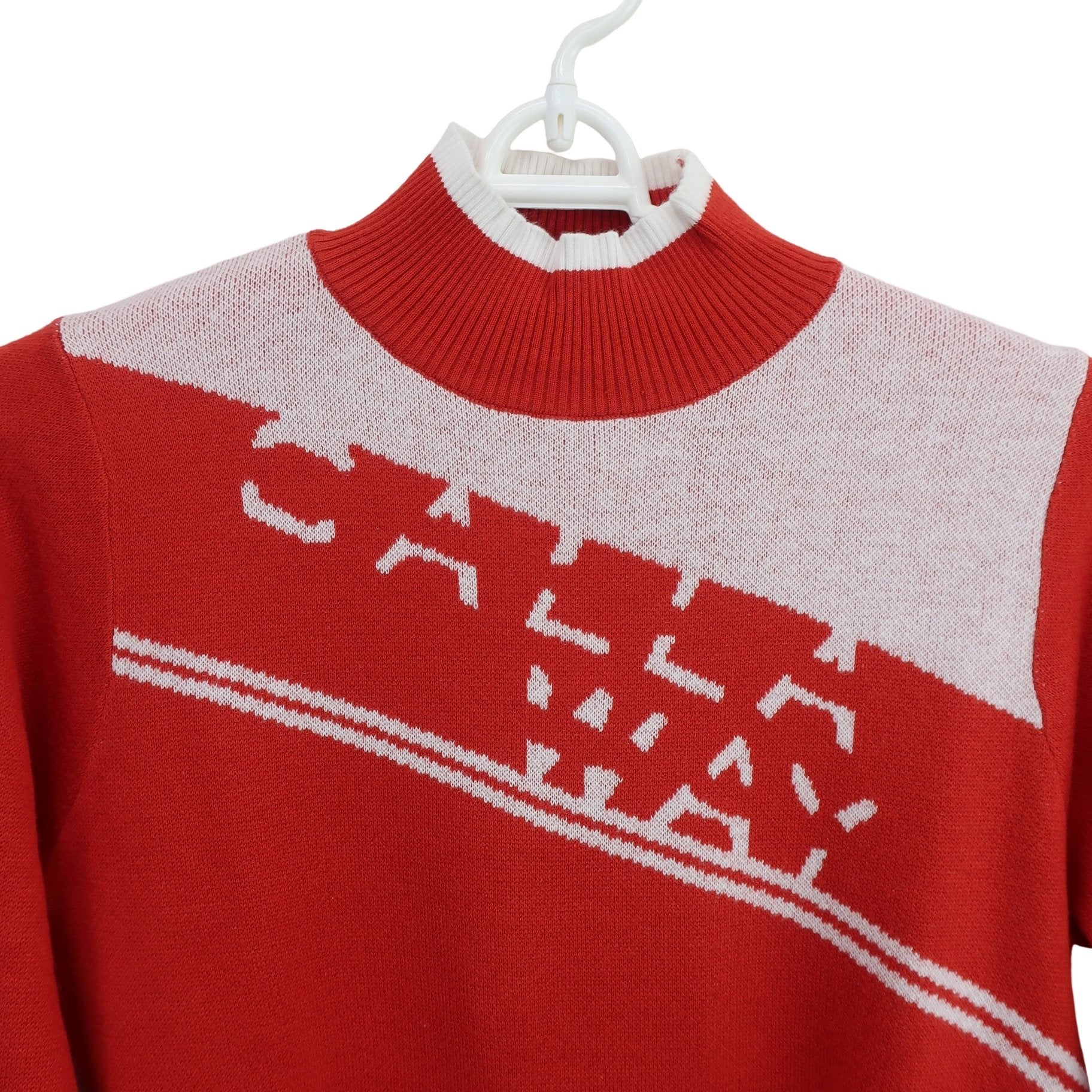 Callaway(キャロウェイ) モックネックセーター 赤 レディース S C21218202 N