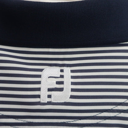 FOOTJOY(フットジョイ) ポロシャツ ネイビー白ボーダー メンズ XXL A