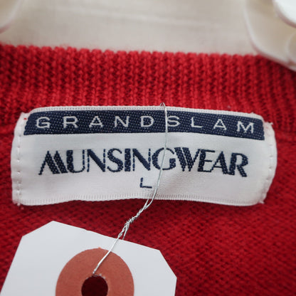 Munsingwear(マンシングウェア) セーター 赤 レディース L A