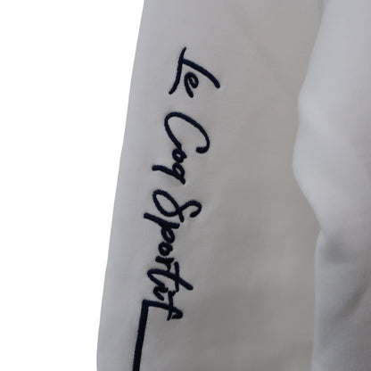 le coq sportif(ルコックスポルティフ) フルジップジャケット 白 レディース M A