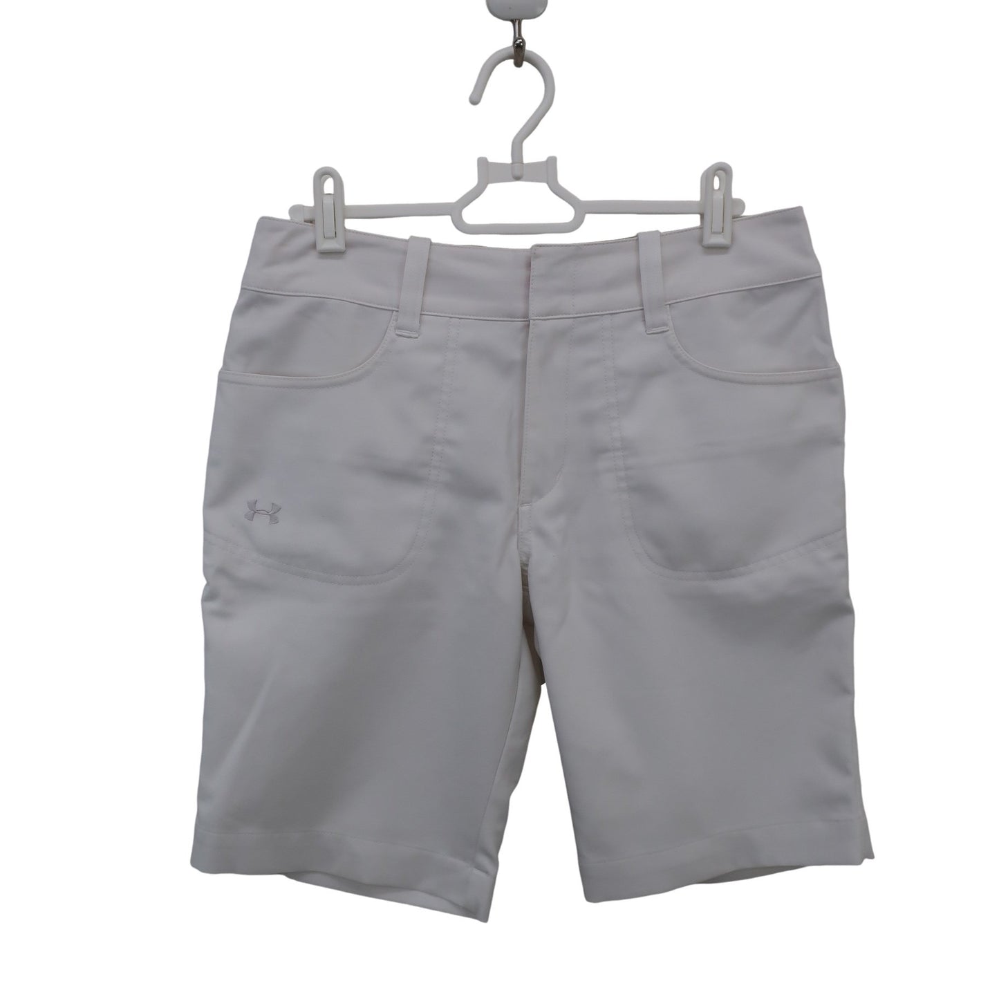 UNDER ARMOUR(アンダーアーマー) ハーフパンツ 白 レディース MD B