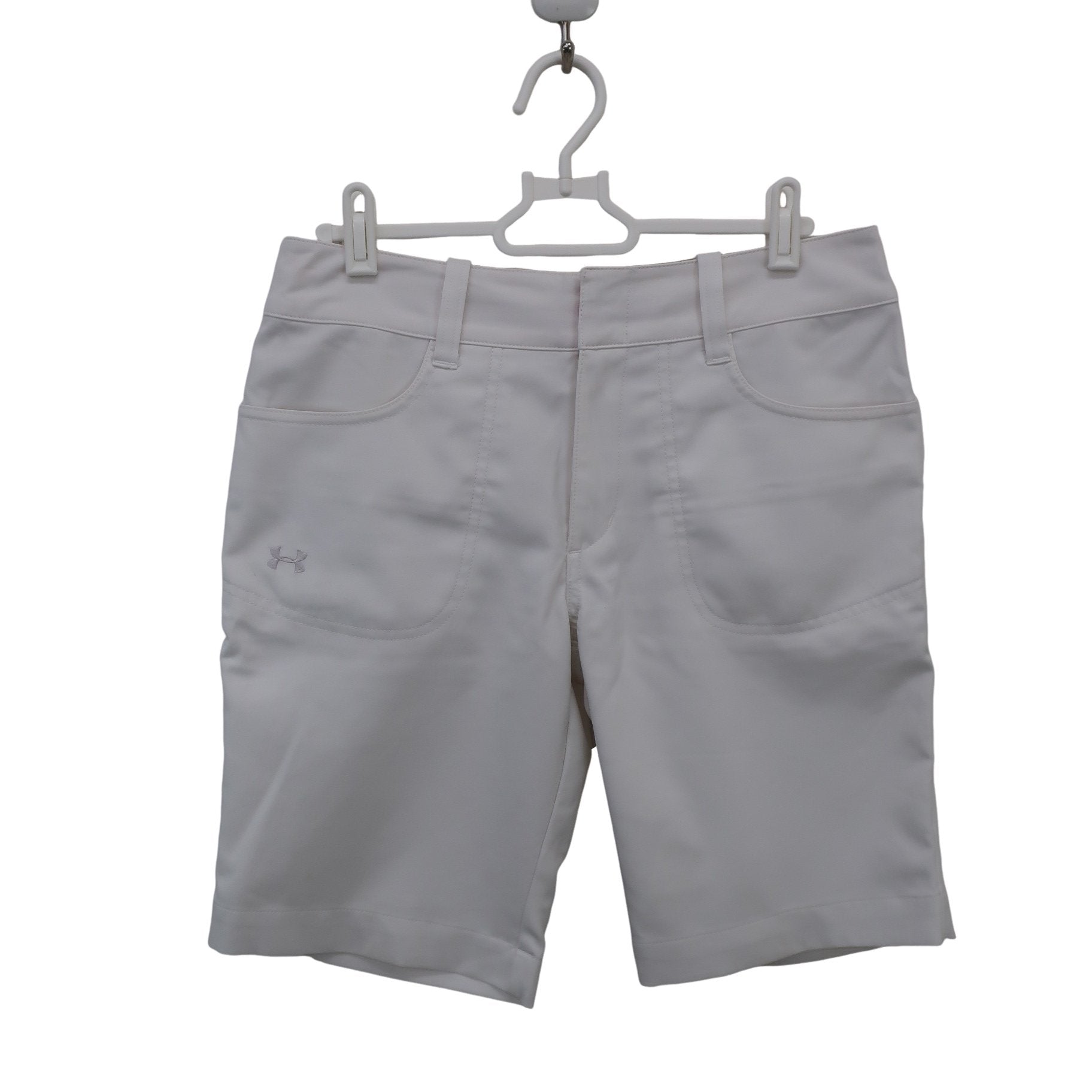 UNDER ARMOUR(アンダーアーマー) ハーフパンツ 白 レディース MD B