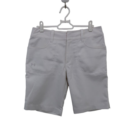 UNDER ARMOUR(アンダーアーマー) ハーフパンツ 白 レディース MD B