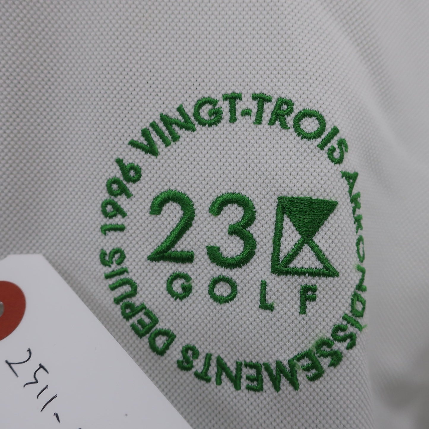 23区 GOLF(23区ゴルフ) ポロシャツ 白緑 レディース 1 A