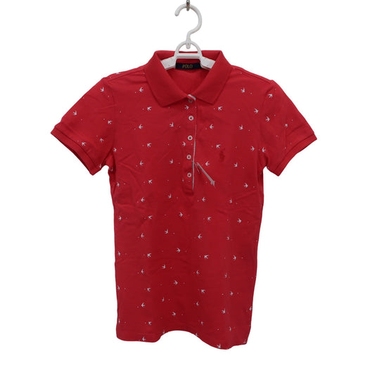 POLO GOLF(ポロゴルフ) ポロシャツ 赤 レディース M B