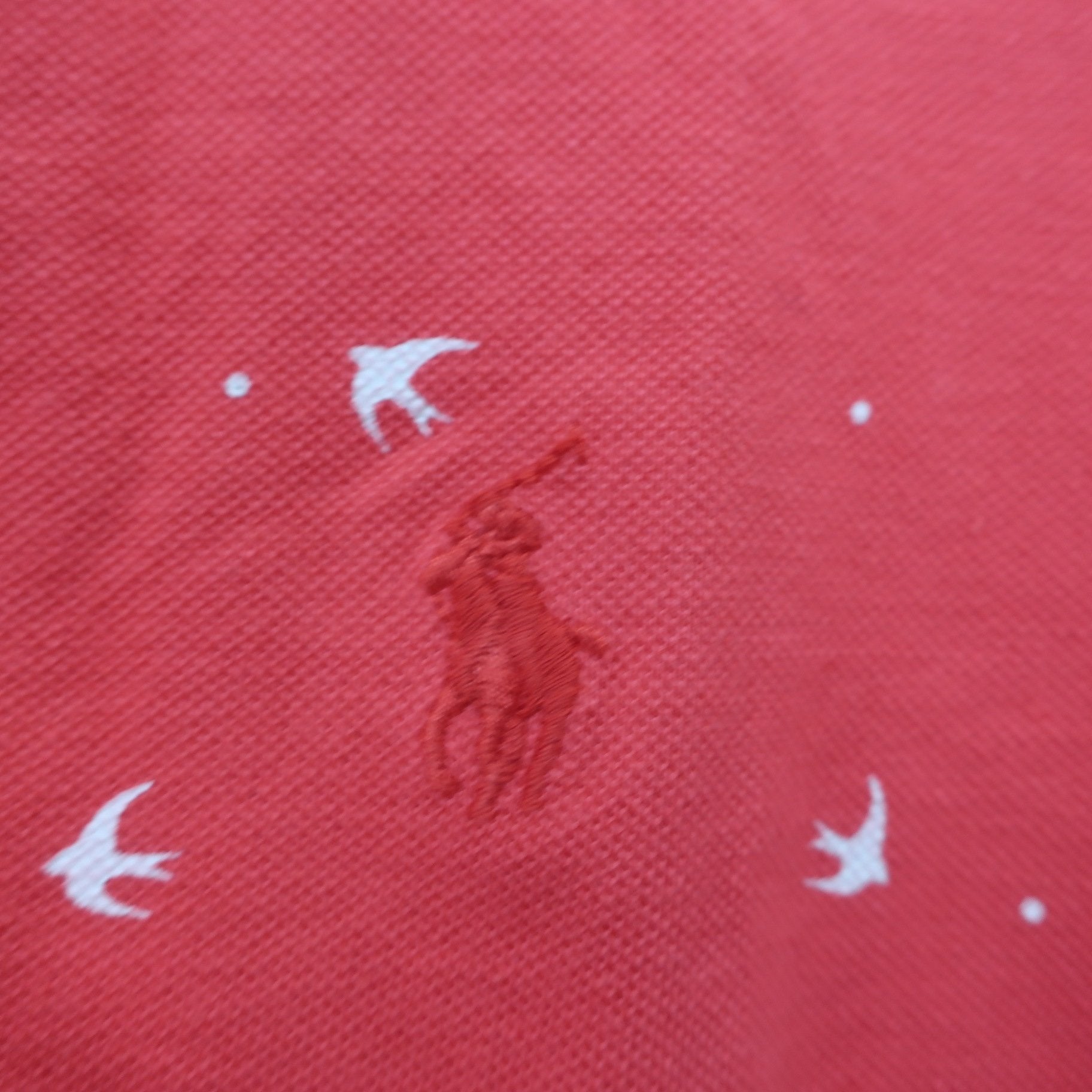 POLO GOLF(ポロゴルフ) ポロシャツ 赤 レディース M B