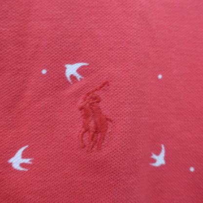 POLO GOLF(ポロゴルフ) ポロシャツ 赤 レディース M B