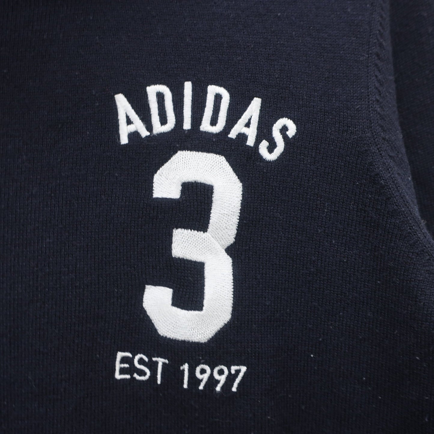 adidas(アディダス) ハイネックニットセーター ネイビー レディース M B