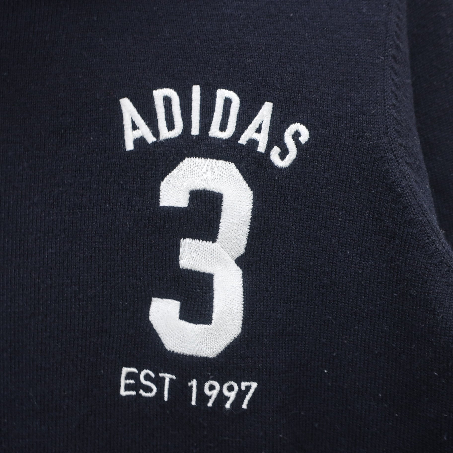 adidas(アディダス) ハイネックニットセーター ネイビー レディース M B
