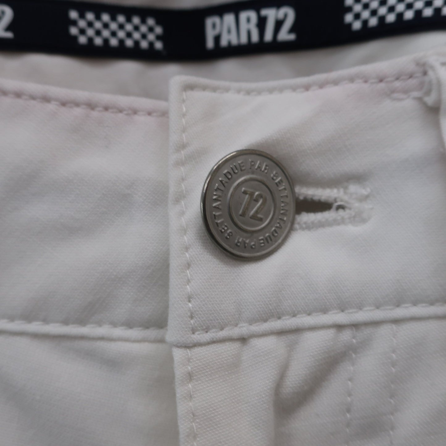 PAR72(パーセッタンタドゥエ) パンツ 白 レディース M B