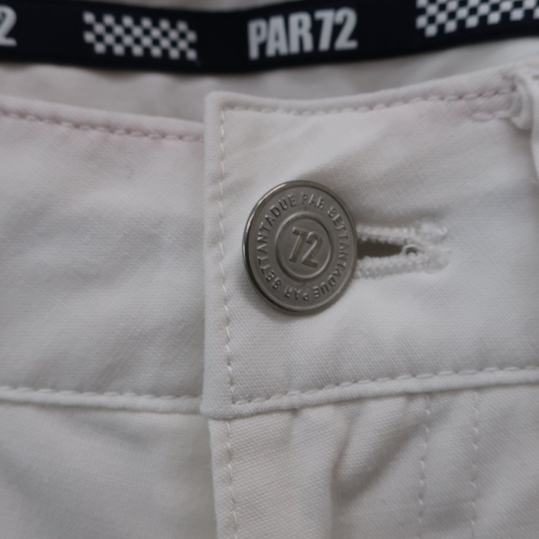 PAR72(パーセッタンタドゥエ) パンツ 白 レディース M B
