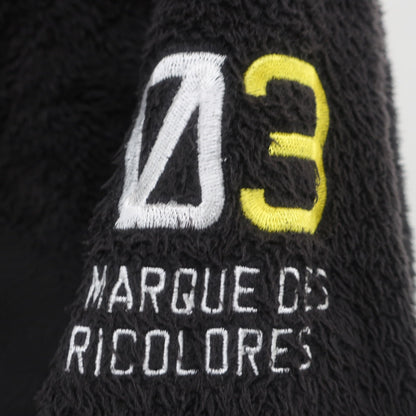 le coq sportif(ルコックスポルティフ) フリース切替ジャケット 黒 レディース LL B