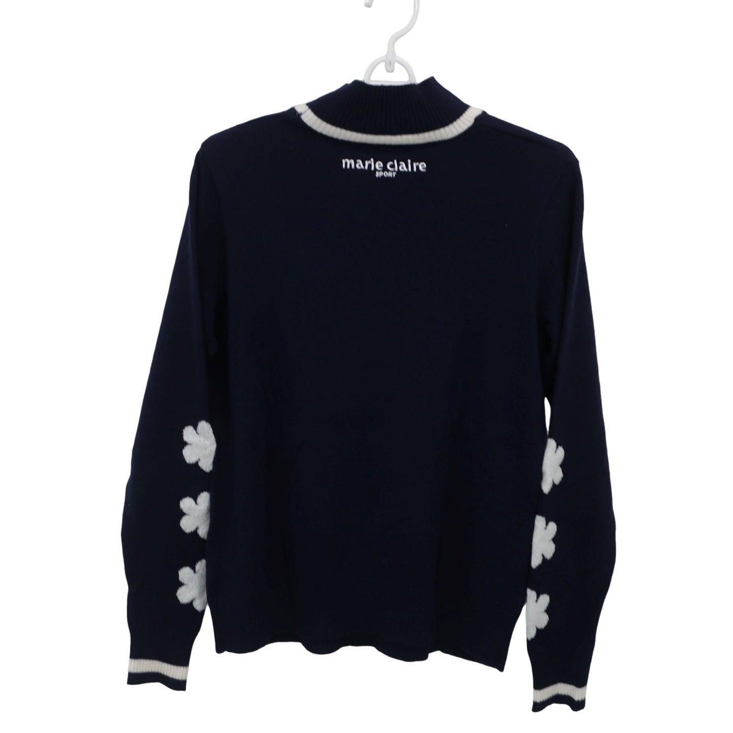 marie claire sport(マリ・クレール・スポーツ) ニットセーター ネイビー レディース M B