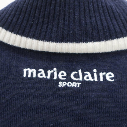 marie claire sport(マリ・クレール・スポーツ) ニットセーター ネイビー レディース M B