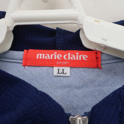 marie claire sport(マリ・クレール・スポーツ) パーカー ネイビー レディース LL A