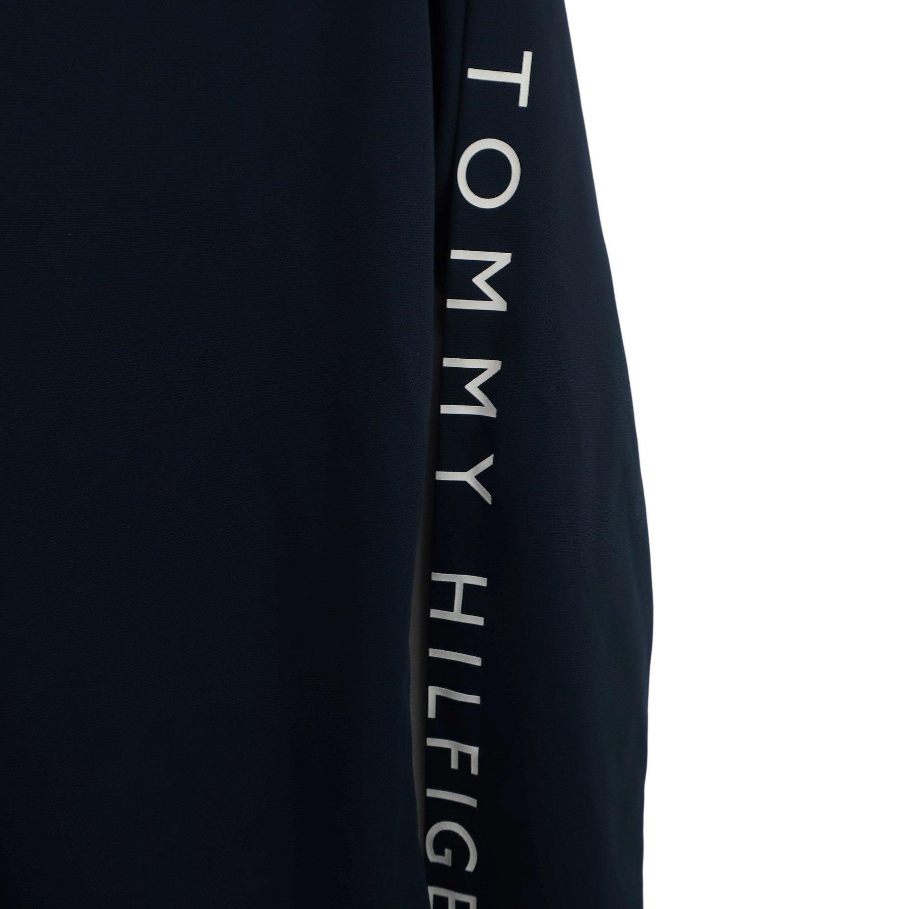 TOMMY HILFIGER GOLF(トミーヒルフィガーゴルフ) 長袖ポロシャツ ネイビー レディース M N