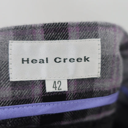 Heal Creek(ヒールクリーク) スカート グレーチェック レディース 42 A