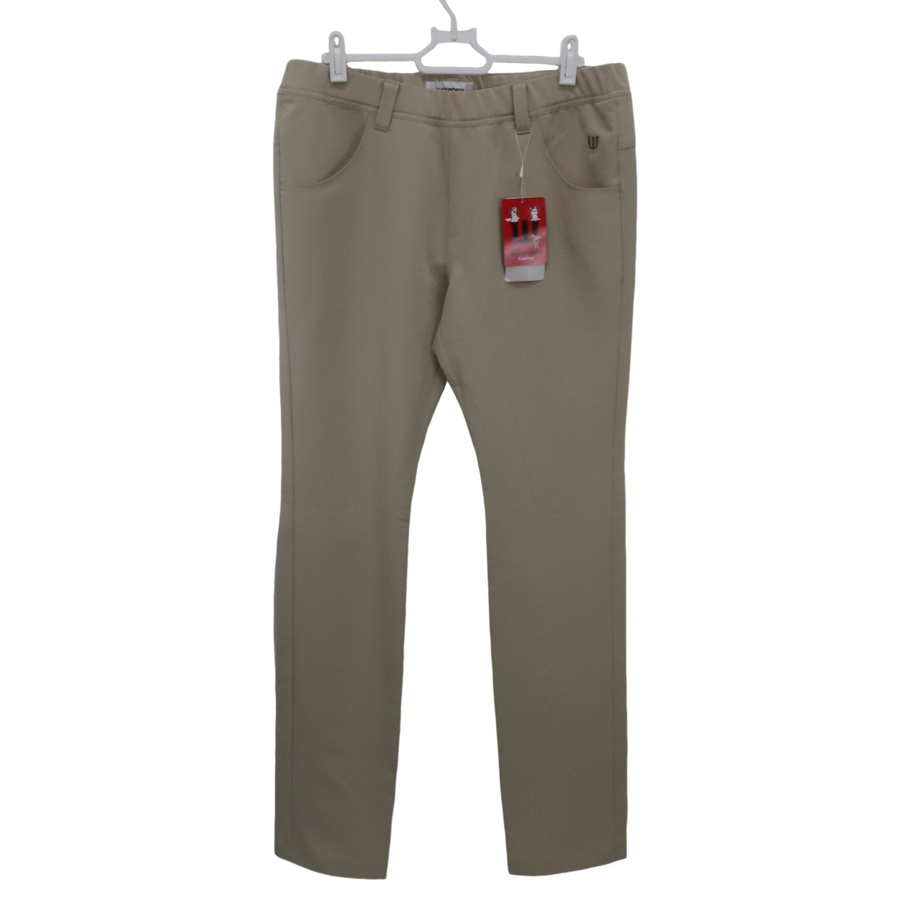 M.U SPORTS(エムユースポーツ) パンツ ベージュ レディース 44 N