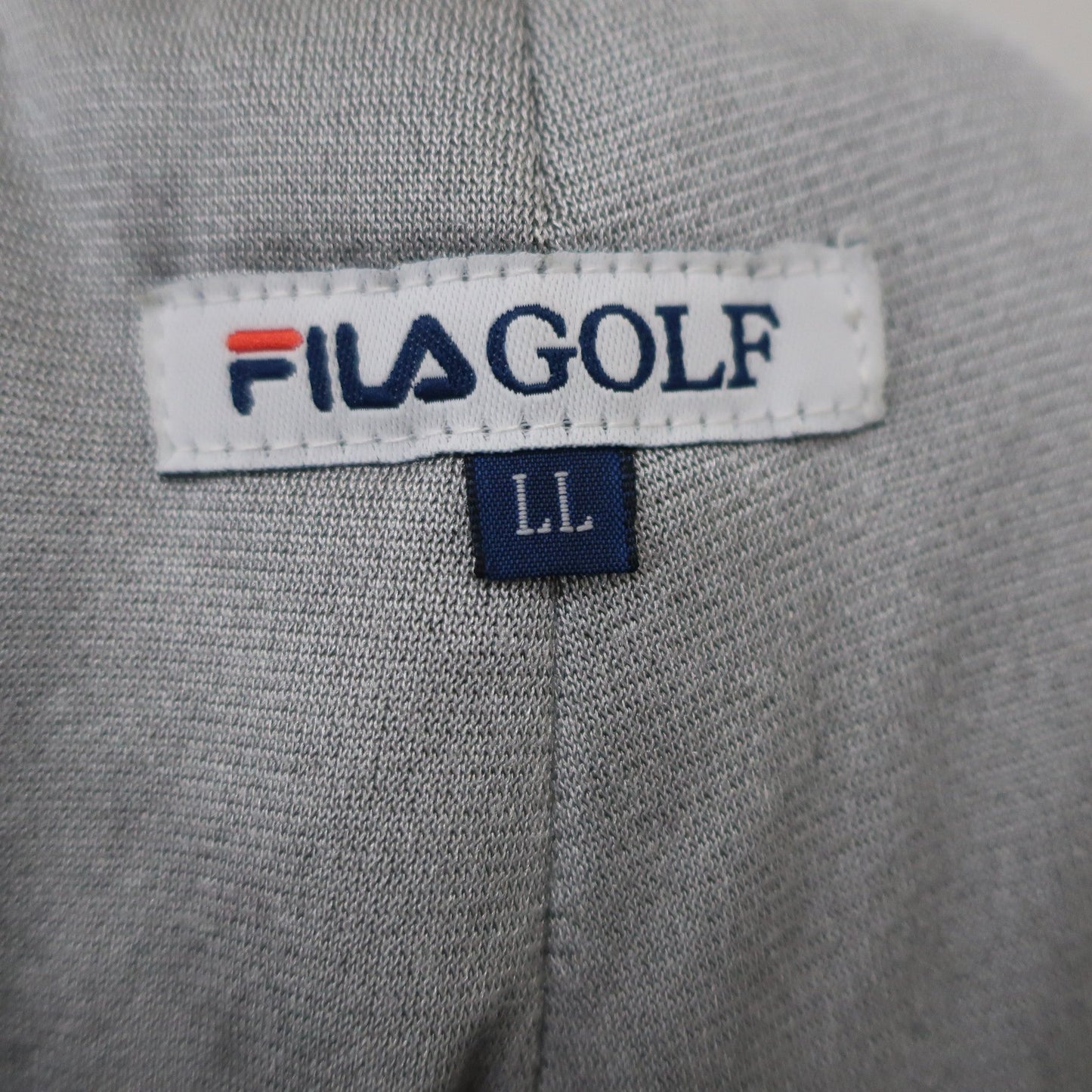 FILA GOLF(フィラゴルフ) ナイロンパンツ 白黒チェック レディース LL B