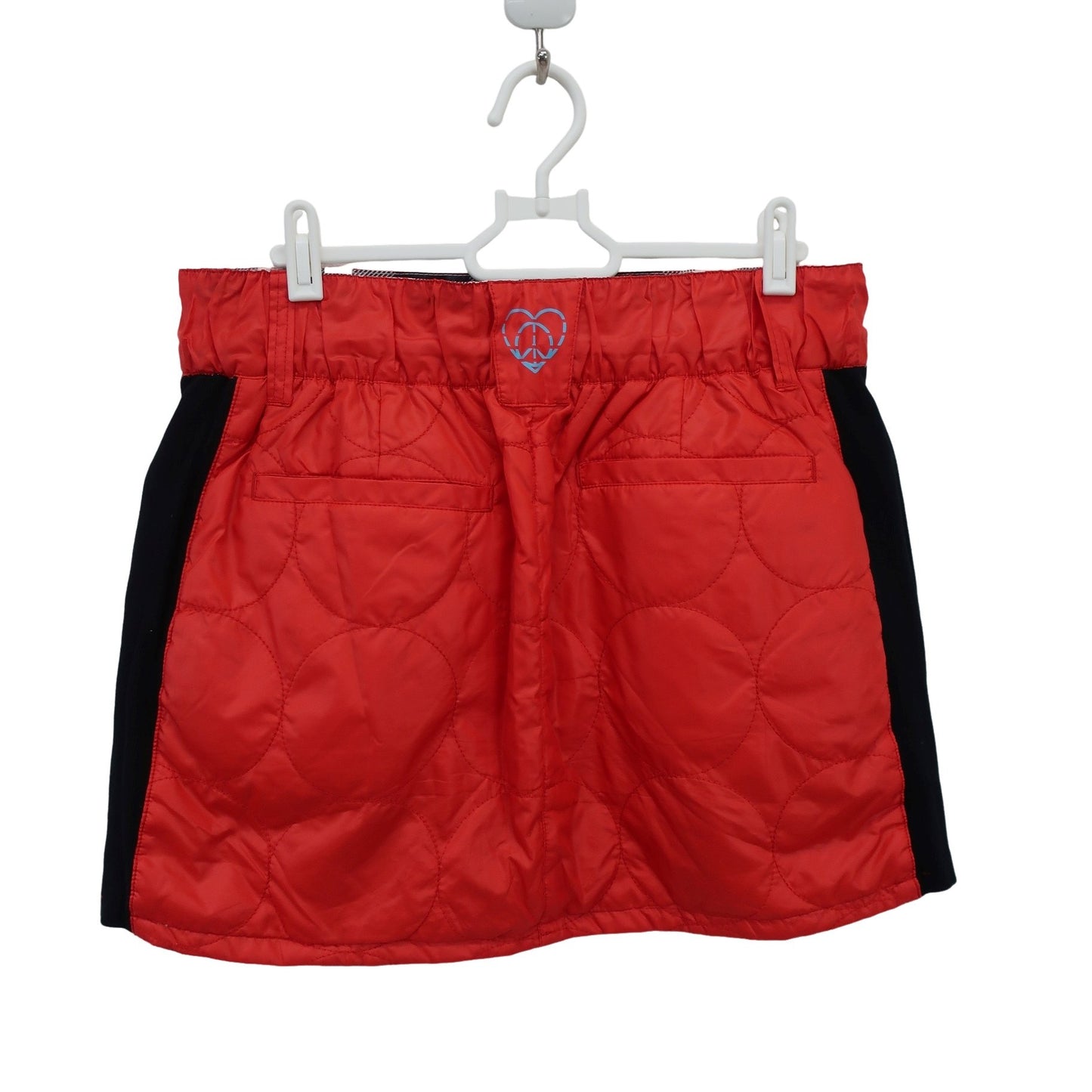 FILA GOLF(フィラゴルフ) ナイロンスカート 白黒チェック レディース L A