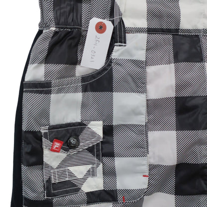 FILA GOLF(フィラゴルフ) ナイロンスカート 白黒チェック レディース L A