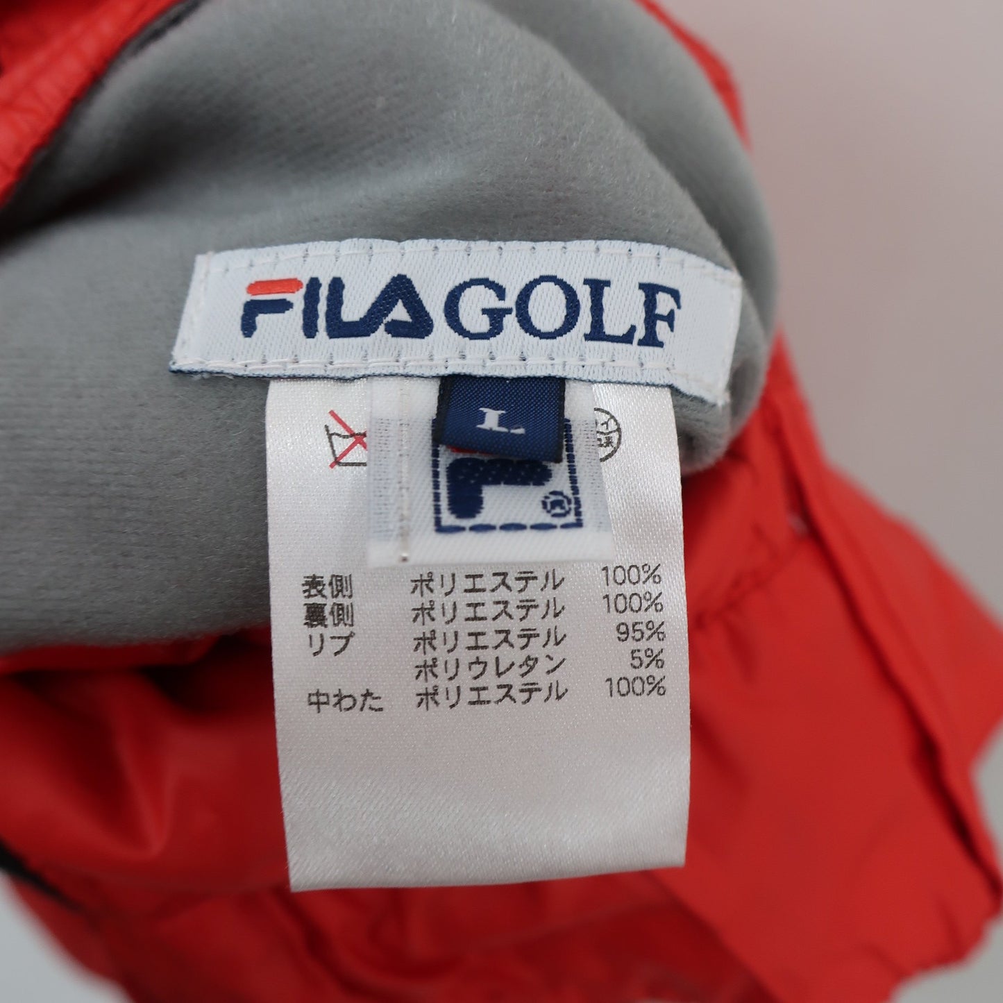 FILA GOLF(フィラゴルフ) ナイロンスカート 白黒チェック レディース L A