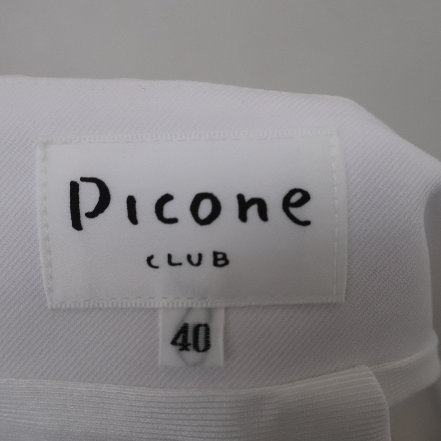 PICONE CLUB(ピコネクラブ) キュロットスカート 白 レディース 40 A
