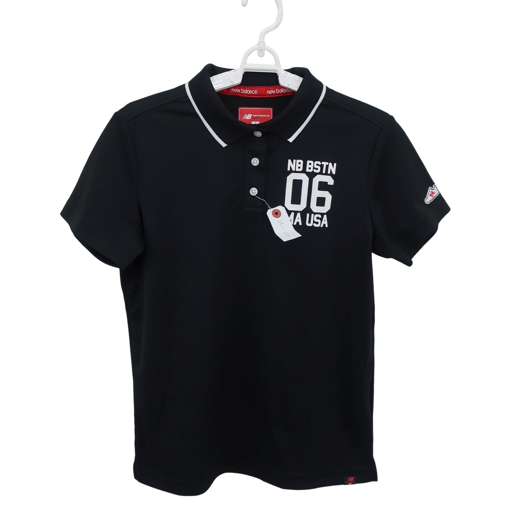 New Balance golf(ニューバランスゴルフ) ポロシャツ 黒 レディース 2 012-0160603 A
