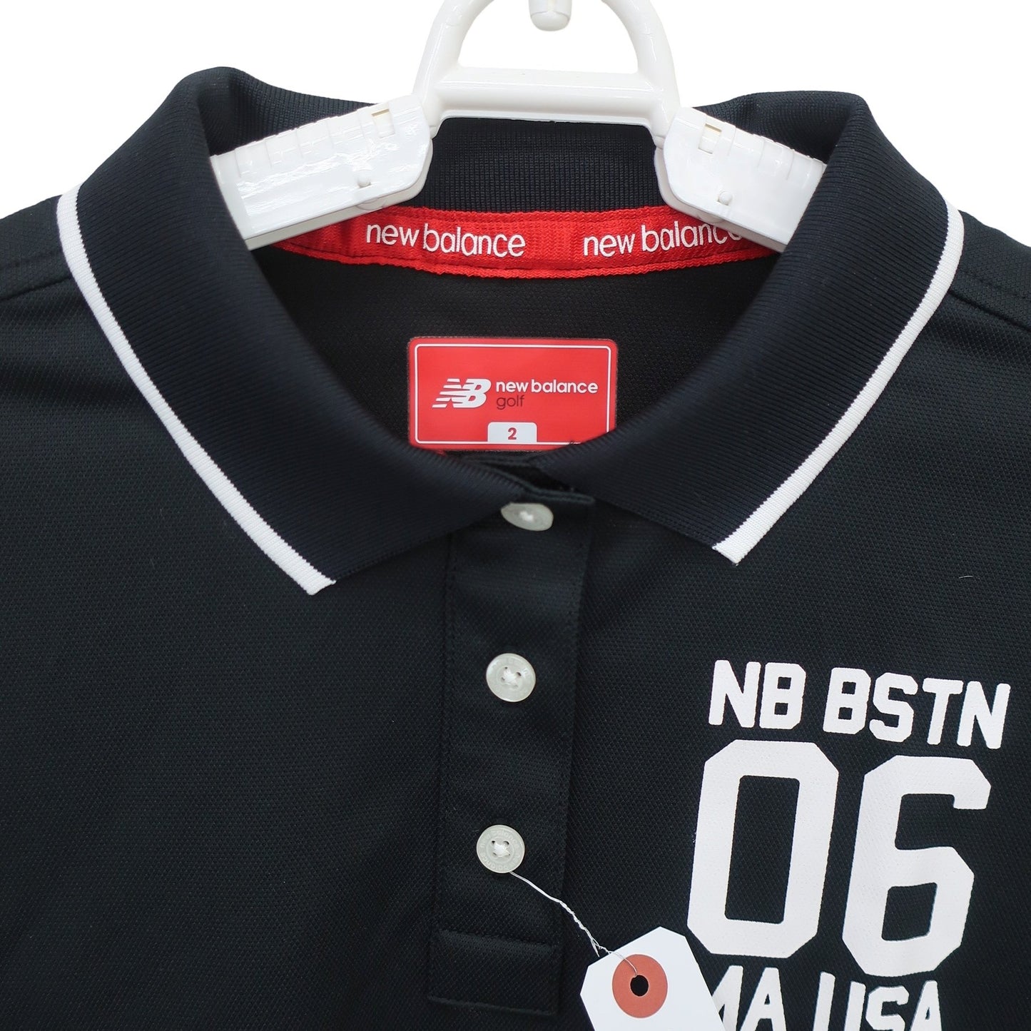 New Balance golf(ニューバランスゴルフ) ポロシャツ 黒 レディース 2 012-0160603 A