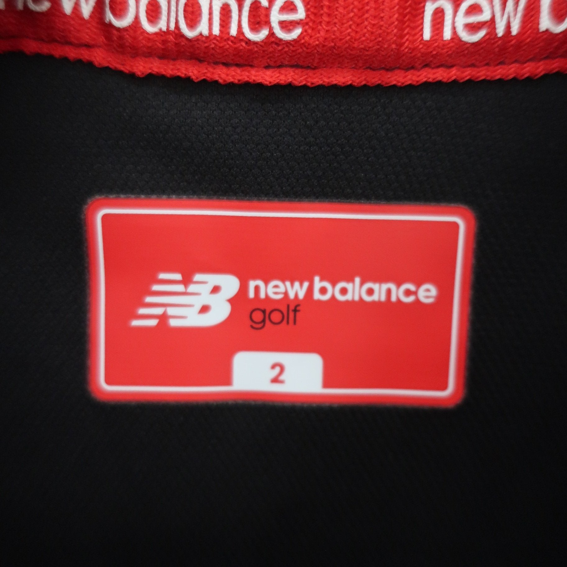 New Balance golf(ニューバランスゴルフ) ポロシャツ 黒 レディース 2 012-0160603 A