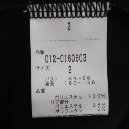 New Balance golf(ニューバランスゴルフ) ポロシャツ 黒 レディース 2 012-0160603 A