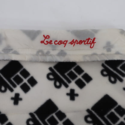 le coq sportif(ルコックスポルティフ) ネックウォーマー 白黒 レディース フリーサイズ N