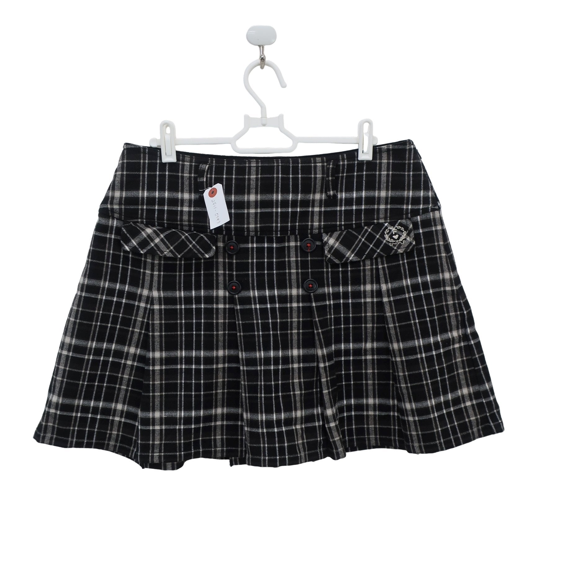 FILA GOLF(フィラゴルフ) スカート 黒チェック レディース LL B