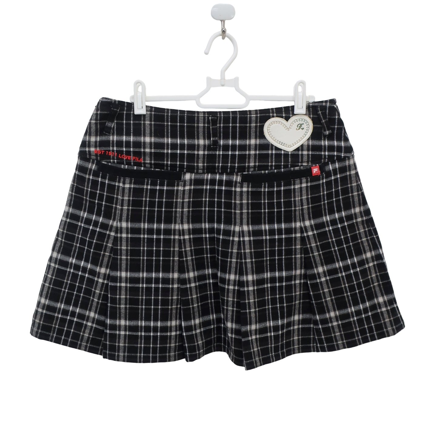 FILA GOLF(フィラゴルフ) スカート 黒チェック レディース LL B