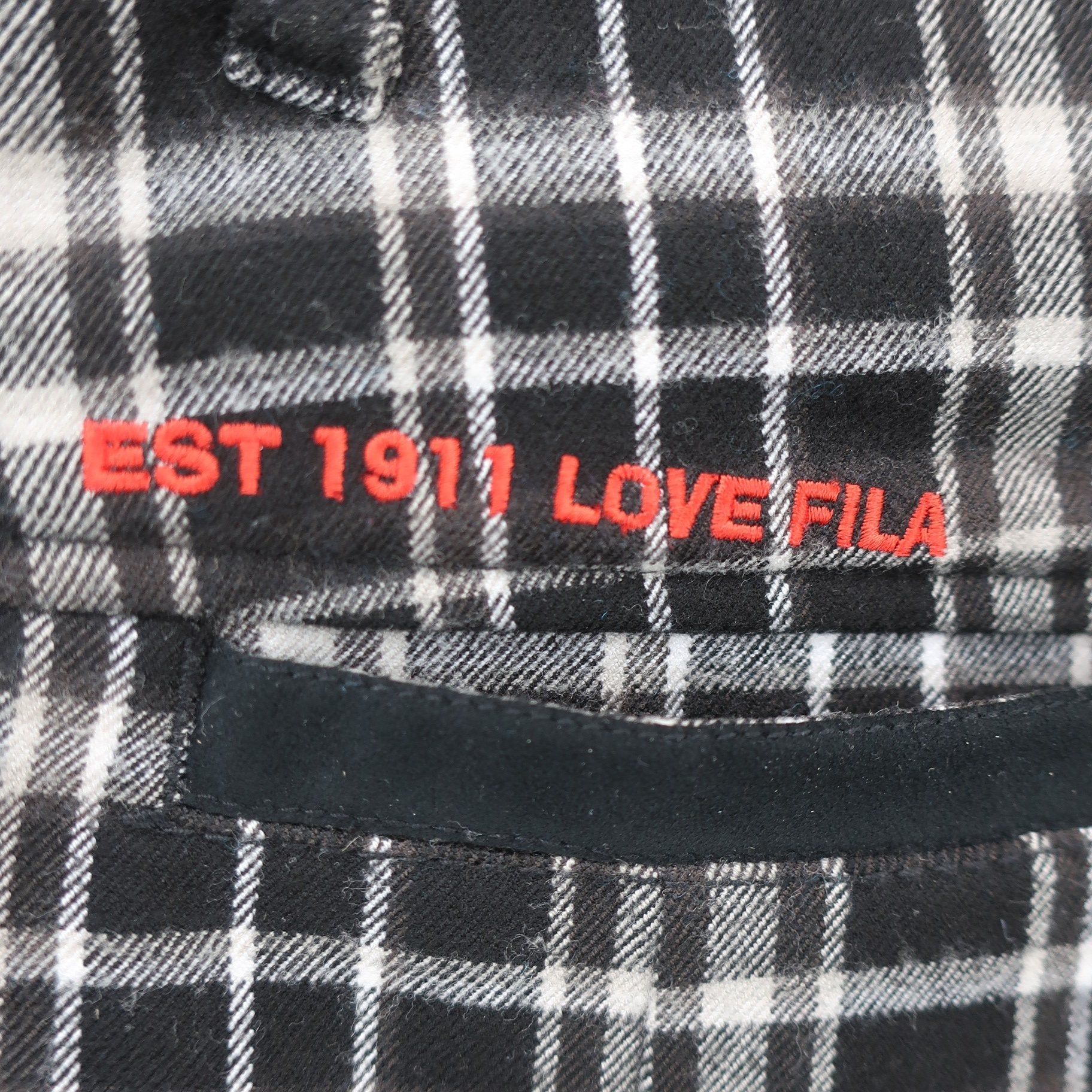 FILA GOLF(フィラゴルフ) スカート 黒チェック レディース LL B