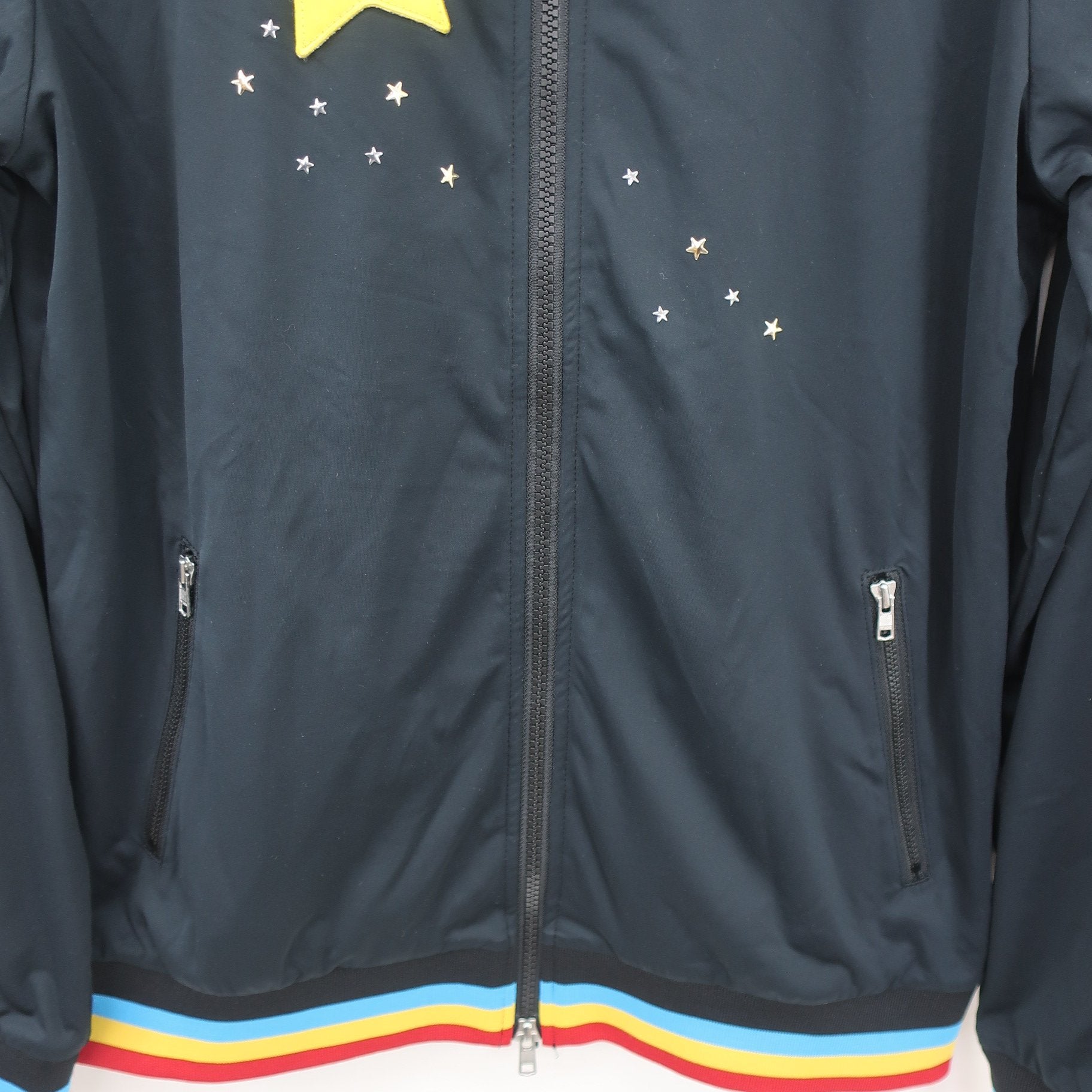 M.U SPORTS(エムユースポーツ) ブルゾン 黒 レディース 44 A