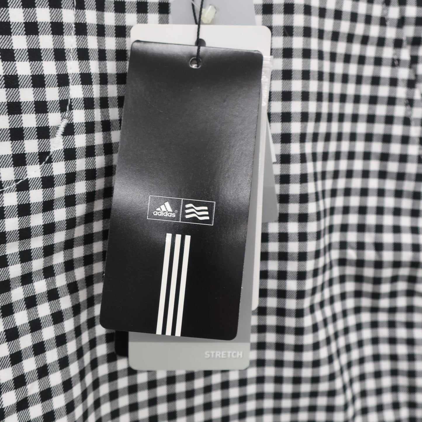 adidas(アディダス) パンツ 白黒チェック レディース 73 N