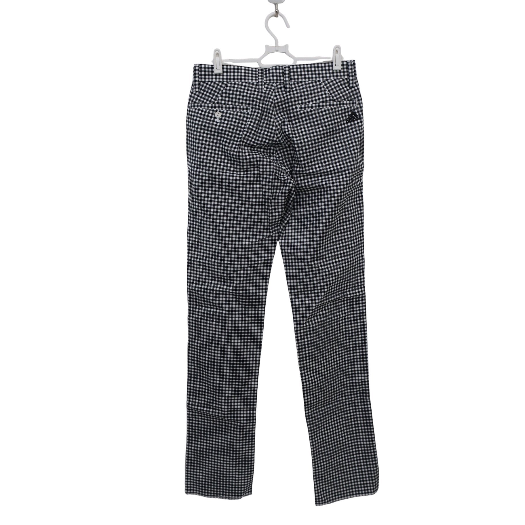 adidas(アディダス) パンツ 白黒チェック レディース 73 N