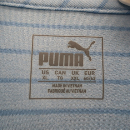 PUMA GOLF(プーマゴルフ) ポロシャツ 水色 メンズ US XL A
