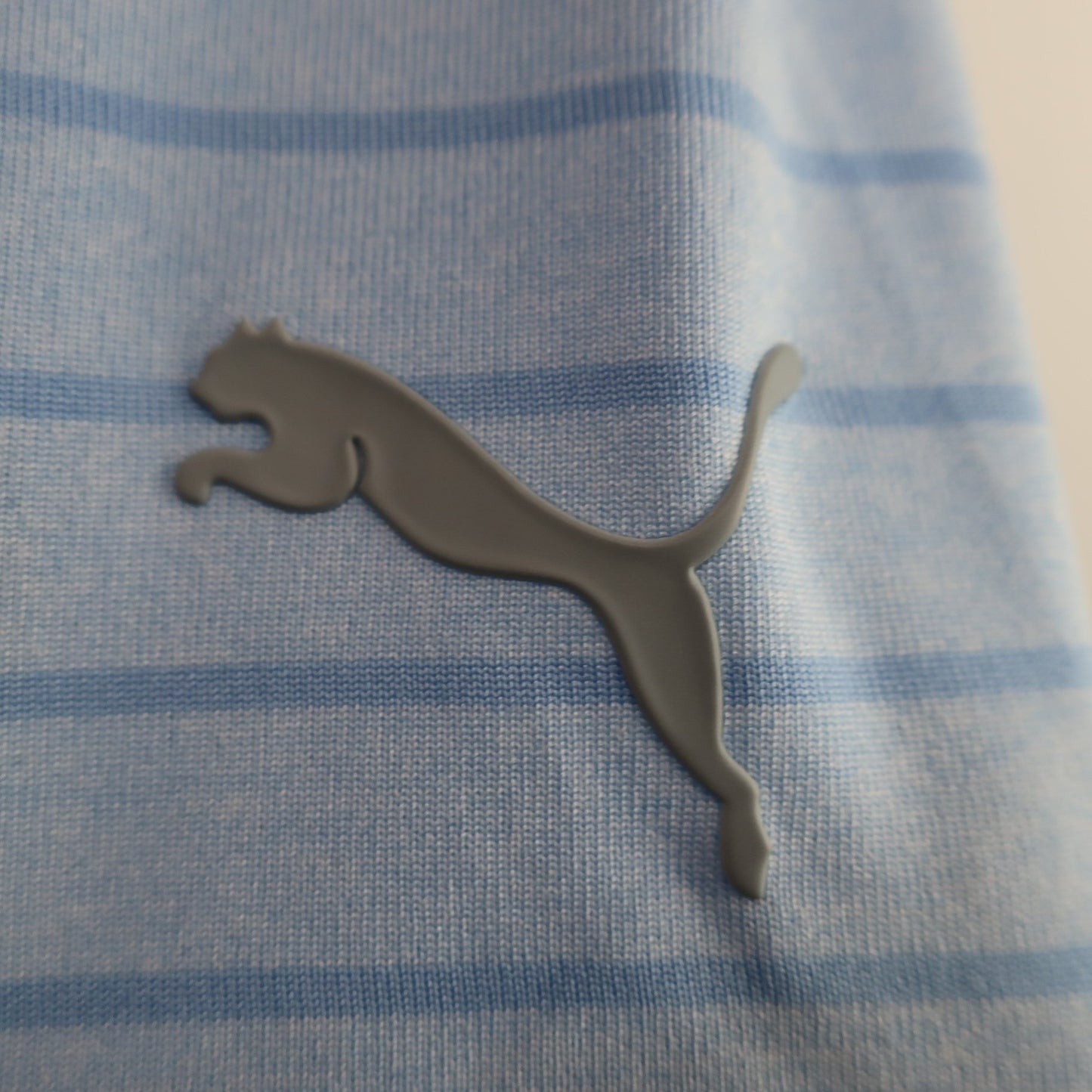 PUMA GOLF(プーマゴルフ) ポロシャツ 水色 メンズ US XL A