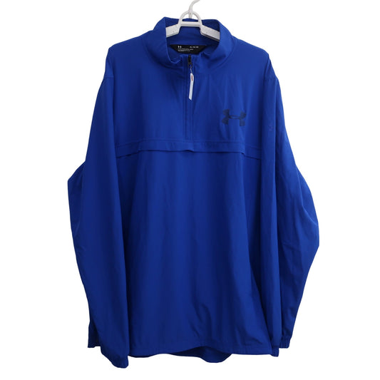 UNDER ARMOUR(アンダーアーマー) ハーフジップスニード 青 メンズ XL A