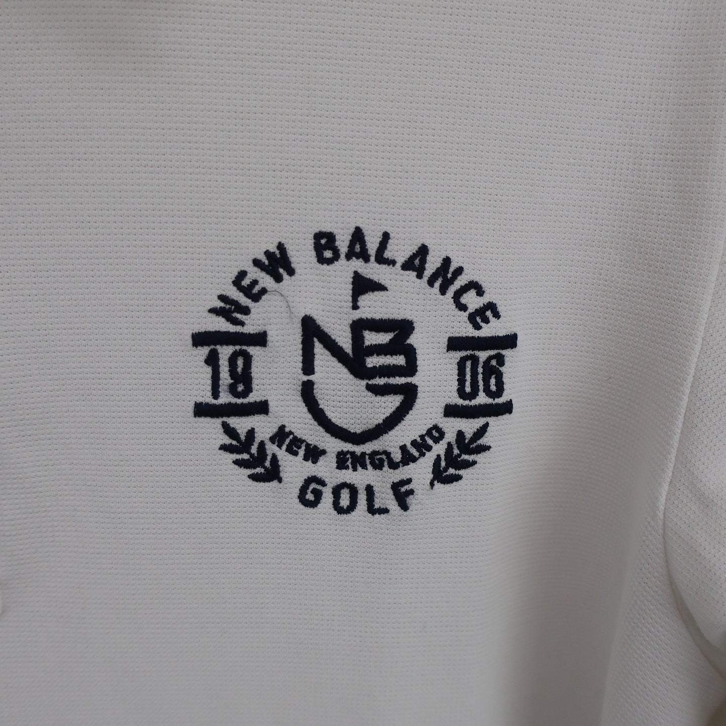 New Balance golf(ニューバランスゴルフ) ポロシャツ 白 メンズ 4 012-7168011 A