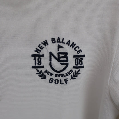 New Balance golf(ニューバランスゴルフ) ポロシャツ 白 メンズ 4 012-7168011 A